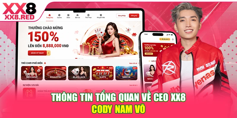 Thông tin tổng quan về CEO XX8 - Cody Nam Võ 